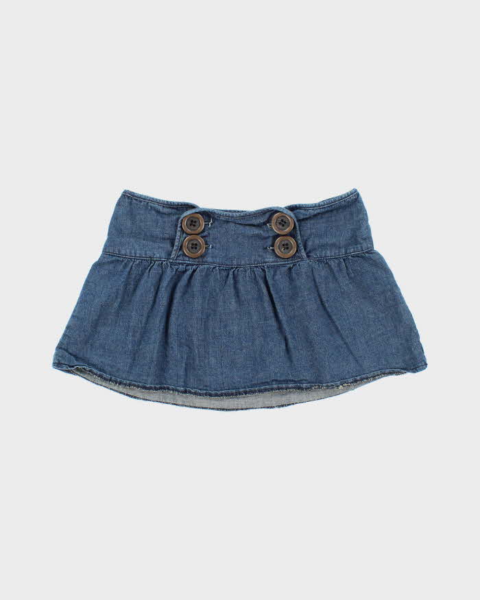 Vintage Y2k 00s Urban Heritage Denim Mini Skirt - XS