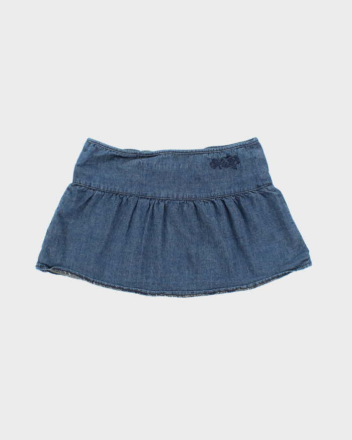 Vintage Y2k 00s Urban Heritage Denim Mini Skirt - XS