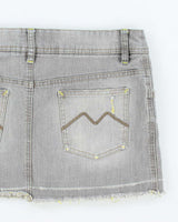 Vintage Y2k 00s Duchesse Denim Mini Skirt - S