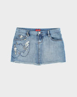 Vintage Y2k 00s Guess Denim Mini Skirt - S