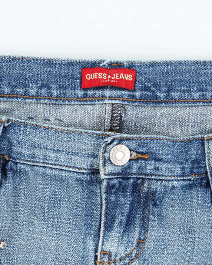 Vintage Y2k 00s Guess Denim Mini Skirt - S