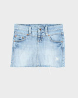 Vintage Y2k 00s Guess Denim Mini Skirt - XS
