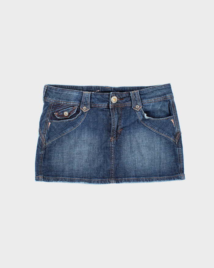 Vintage Y2k 00s Nissi Jeans Denim Mini Skirt - S
