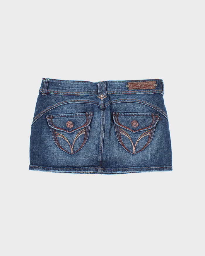 Vintage Y2k 00s Nissi Jeans Denim Mini Skirt - S