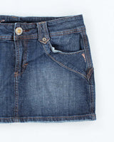 Vintage Y2k 00s Nissi Jeans Denim Mini Skirt - S