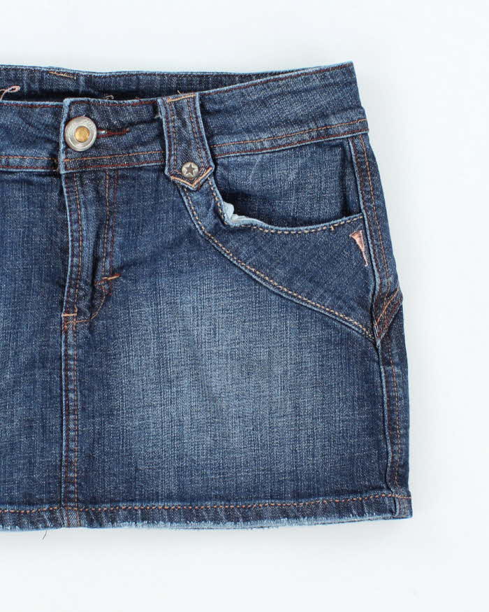 Vintage Y2k 00s Nissi Jeans Denim Mini Skirt - S