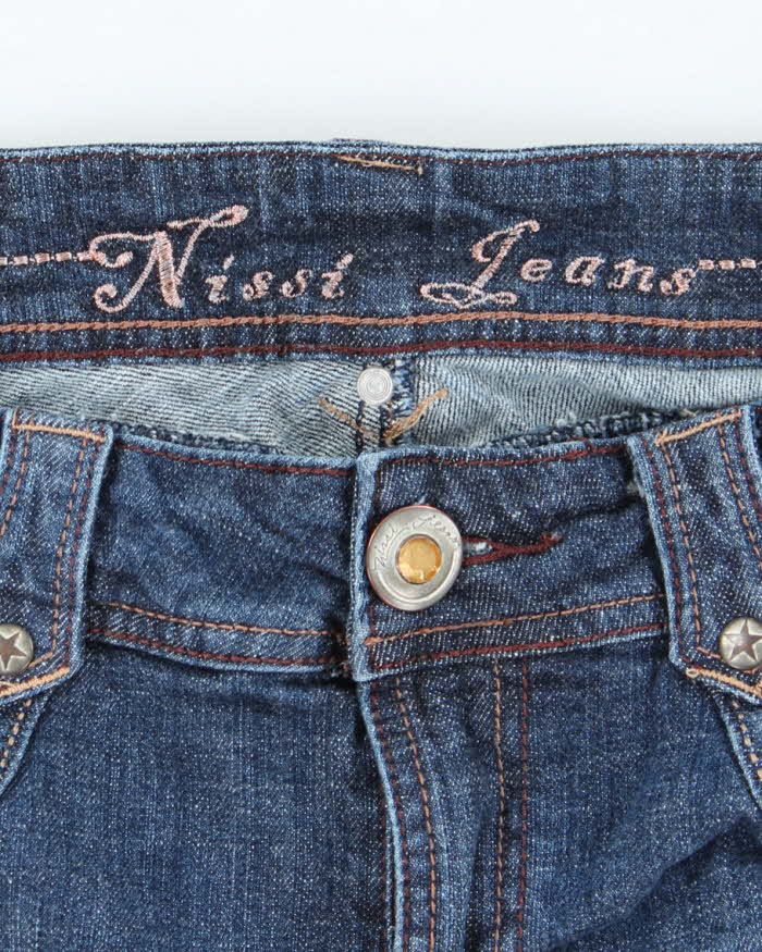 Vintage Y2k 00s Nissi Jeans Denim Mini Skirt - S