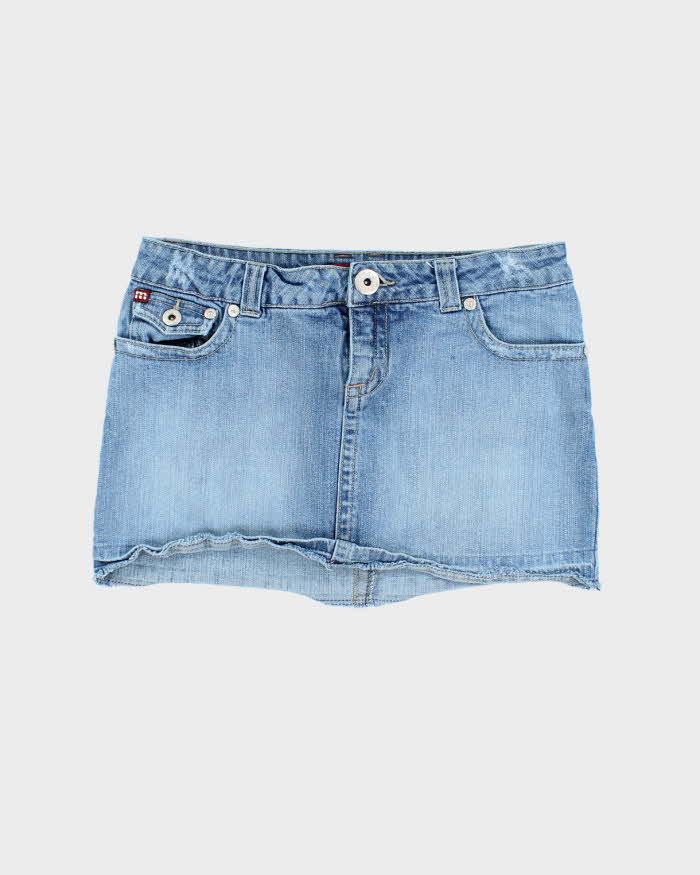 Vintage Y2k 00s Makes Of Everything Originals Denim Mini Skirt - S