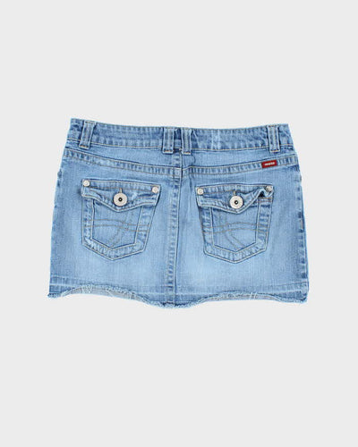 Vintage Y2k 00s Makes Of Everything Originals Denim Mini Skirt - S