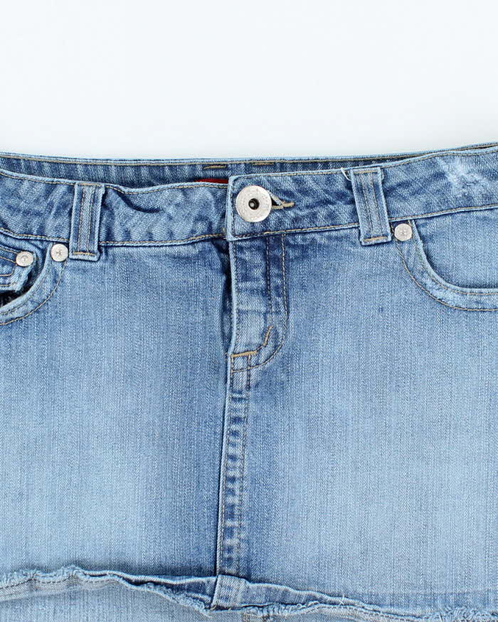 Vintage Y2k 00s Makes Of Everything Originals Denim Mini Skirt - S