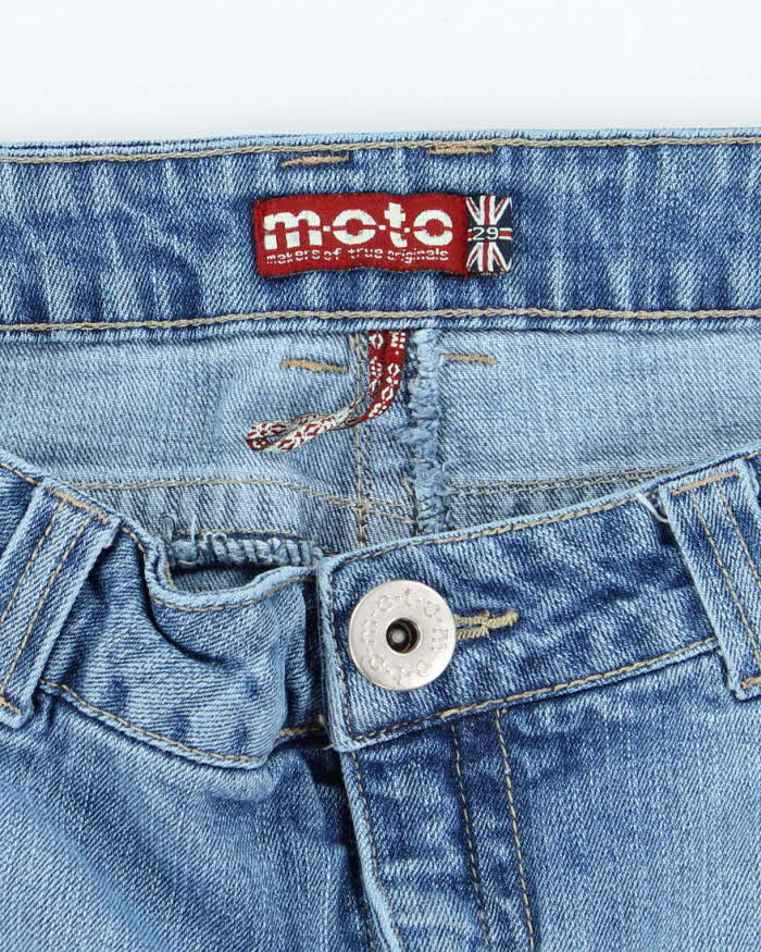 Vintage Y2k 00s Makes Of Everything Originals Denim Mini Skirt - S