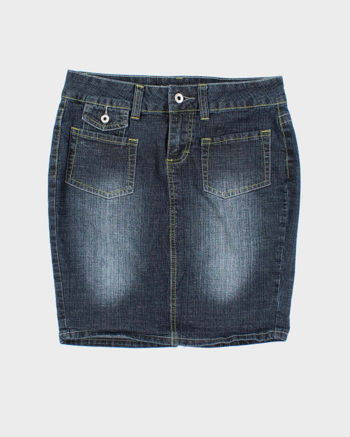 Vintage Y2k 00s Younique Denim Mini Skirt - S