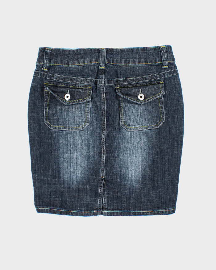 Vintage Y2k 00s Younique Denim Mini Skirt - S