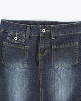 Vintage Y2k 00s Younique Denim Mini Skirt - S