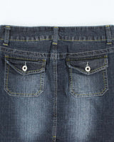 Vintage Y2k 00s Younique Denim Mini Skirt - S