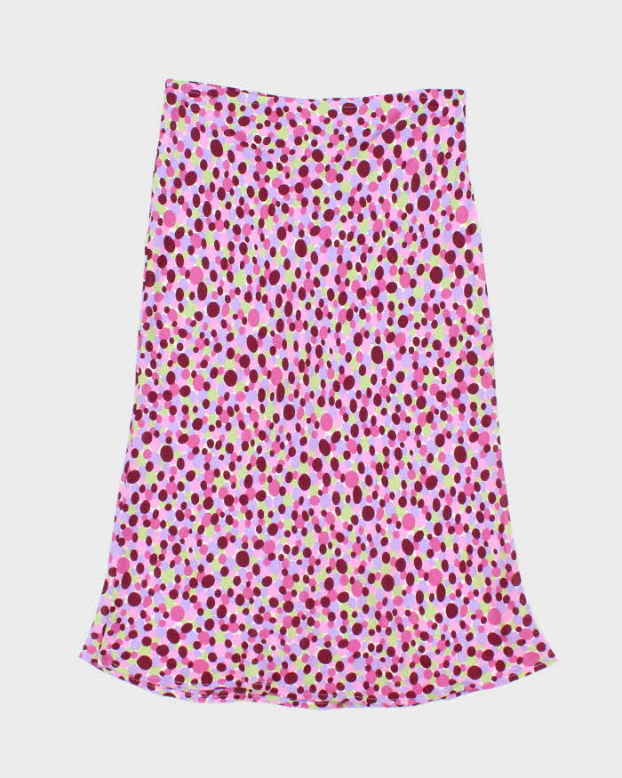 Vintage 90s Le Chateau Spotty Skirt - XS