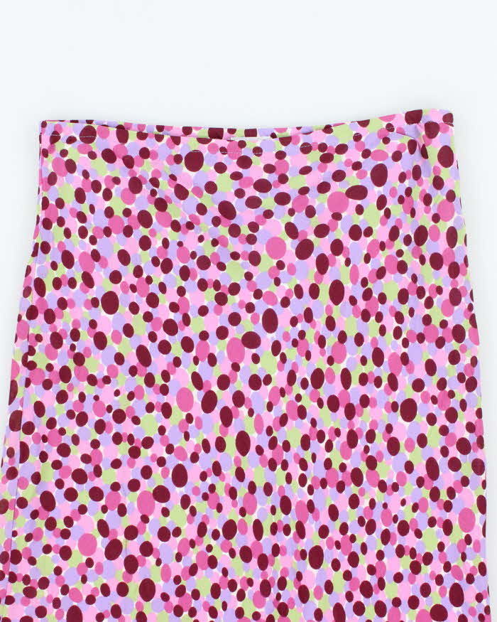 Vintage 90s Le Chateau Spotty Skirt - XS