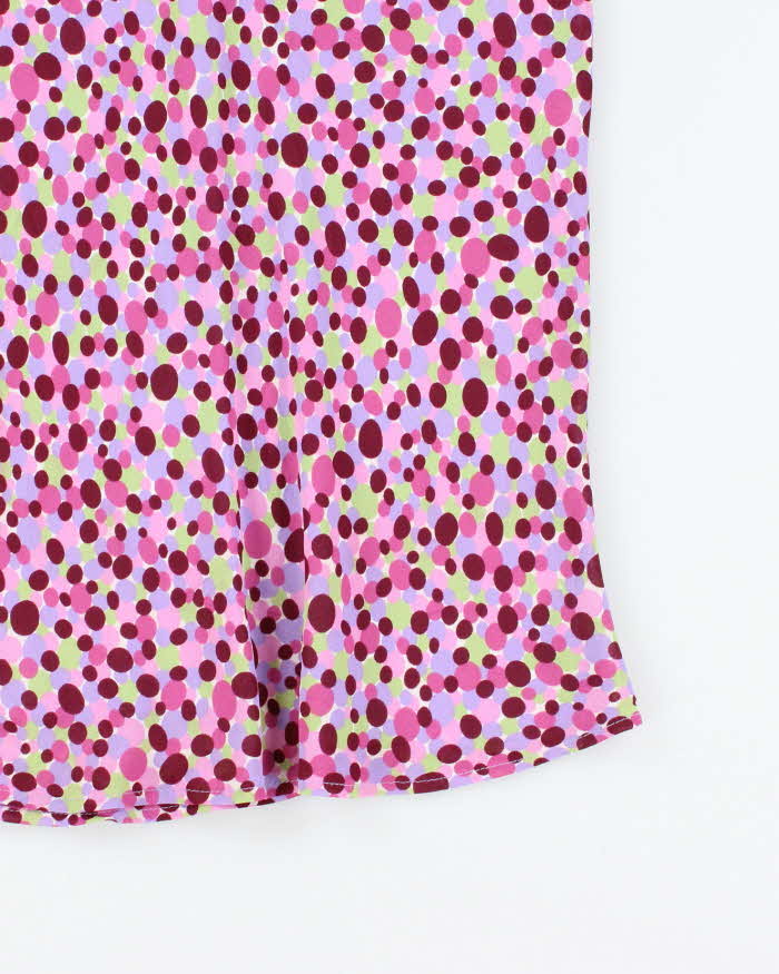Vintage 90s Le Chateau Spotty Skirt - XS