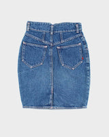 Vintage 90s Puma Denim Skirt - XS