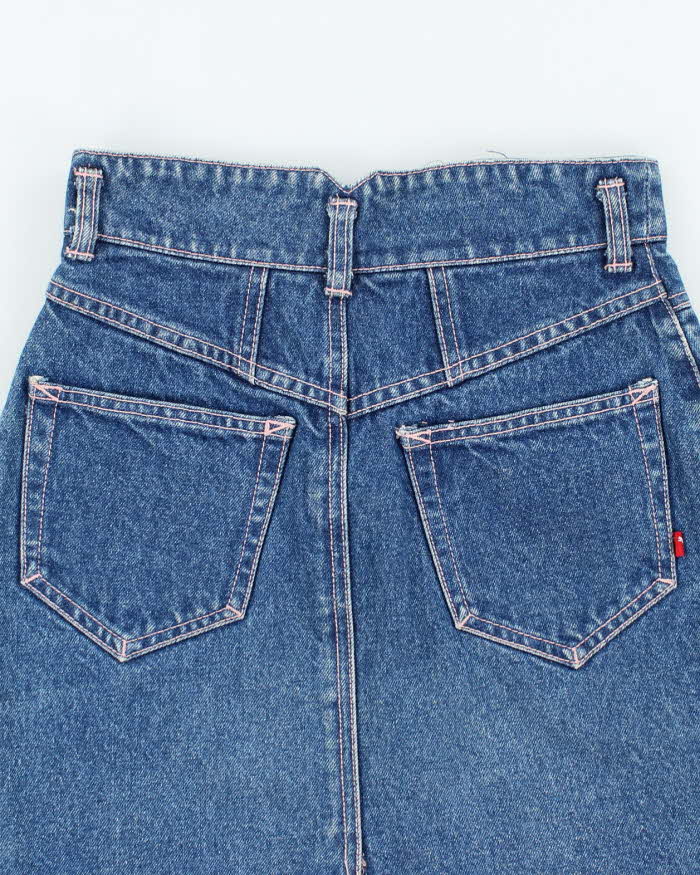 Vintage 90s Puma Denim Skirt - XS