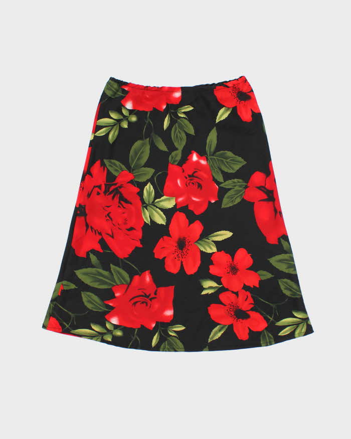 Vintage 90s Ricki's Floral Skirt - XS