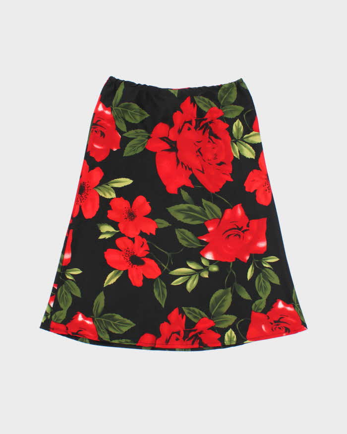 Vintage 90s Ricki's Floral Skirt - XS