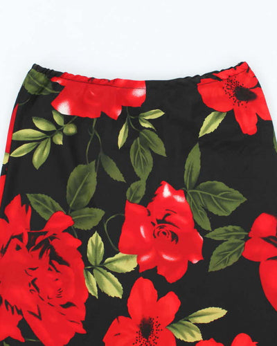 Vintage 90s Ricki's Floral Skirt - XS