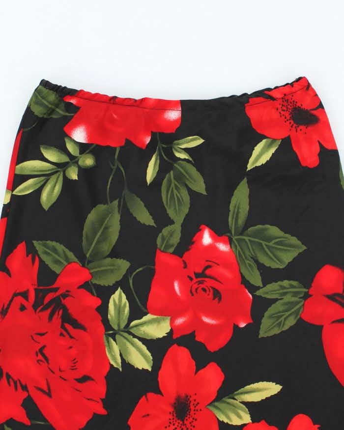 Vintage 90s Ricki's Floral Skirt - XS