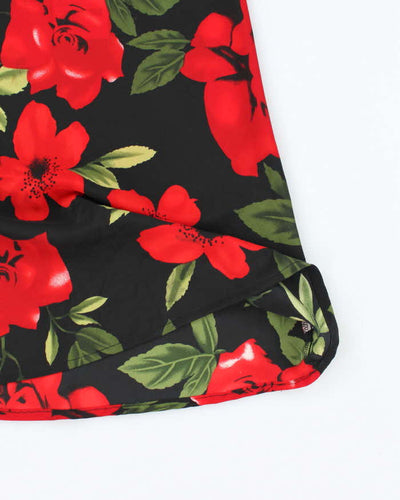 Vintage 90s Ricki's Floral Skirt - XS