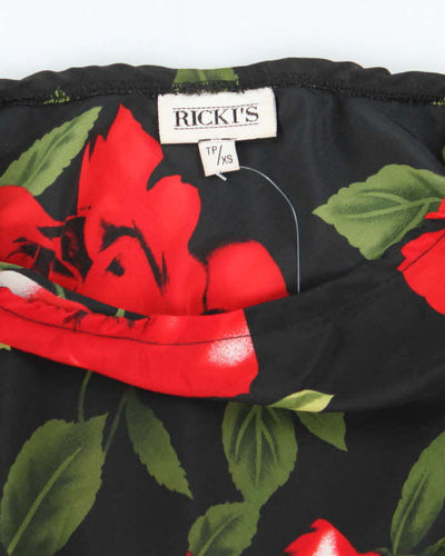 Vintage 90s Ricki's Floral Skirt - XS