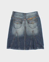 Vintage Y2k 00s Jacob Connexion Denim Skirt - XS