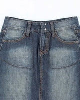 Vintage Y2k 00s Jacob Connexion Denim Skirt - XS