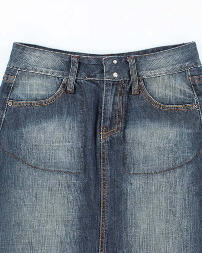 Vintage Y2k 00s Jacob Connexion Denim Skirt - XS