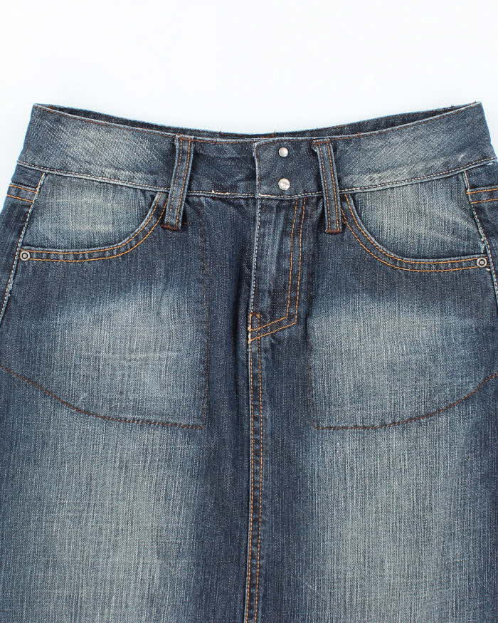 Vintage Y2k 00s Jacob Connexion Denim Skirt - XS