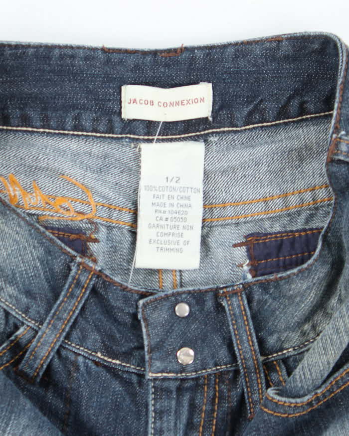Vintage Y2k 00s Jacob Connexion Denim Skirt - XS