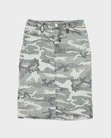 Vintage Y2k 00s Blu Camouflage Skirt - XS