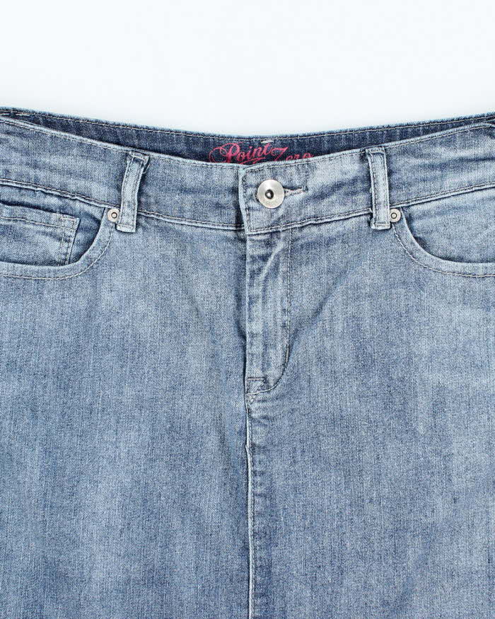 Vintage Y2k 00s Point Zero Denim Skirt - M