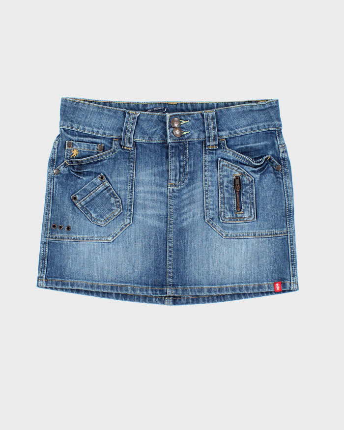 Vintage Y2k 00s Edc By Esprit Denim Mini Skirt - S