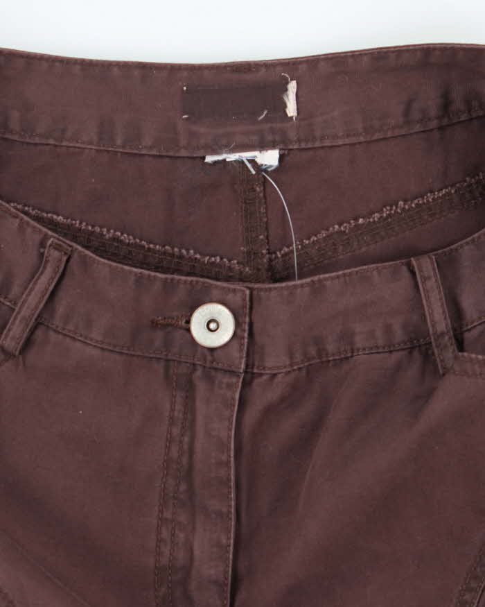 Vintage Y2k 00s Mossimo Brown Denim Skirt - S
