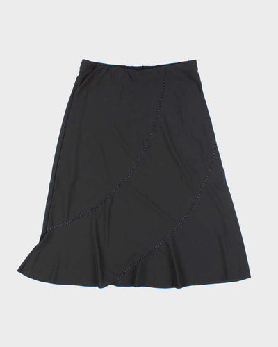 Vintage Y2k 00s XFS Beaded Slinky Skirt - S