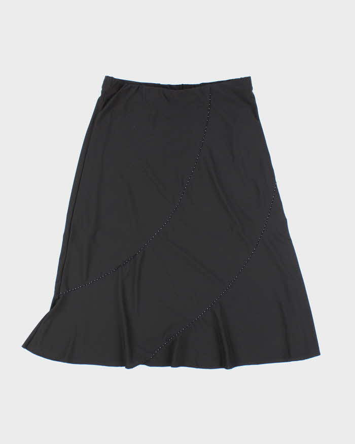 Vintage Y2k 00s XFS Beaded Slinky Skirt - S