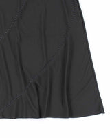 Vintage Y2k 00s XFS Beaded Slinky Skirt - S