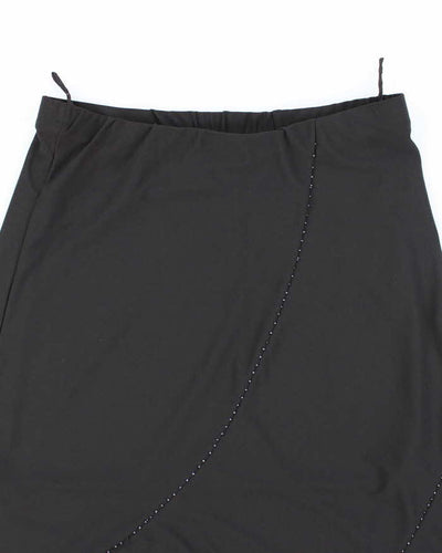 Vintage Y2k 00s XFS Beaded Slinky Skirt - S