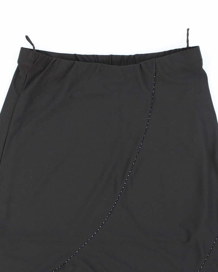 Vintage Y2k 00s XFS Beaded Slinky Skirt - S