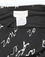 Vintage 90s Della Spiga Handkerchief Hem Skirt - S