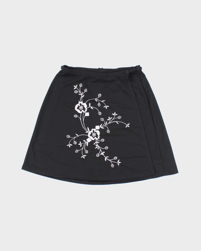 Vintage 90s Le Chateau Wrap Skirt - S