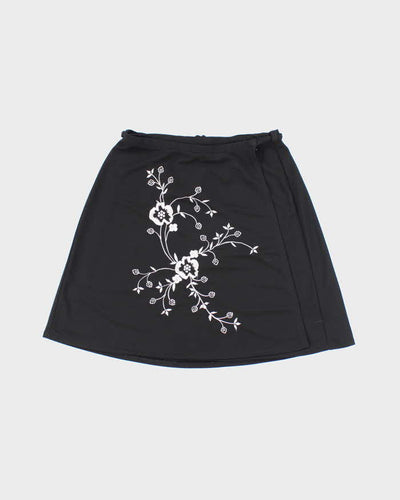 Vintage 90s Le Chateau Wrap Skirt - S