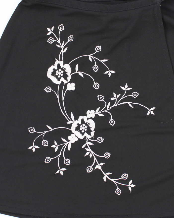 Vintage 90s Le Chateau Wrap Skirt - S