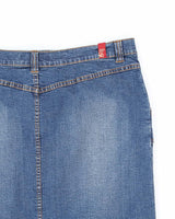 Vintage Y2k 00s Nautica Denim Skirt - L