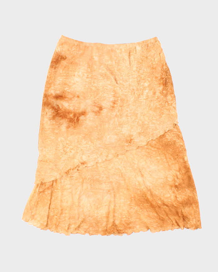 Vintage Y2k 00s Suzy Mesh Crinkle Skirt - S
